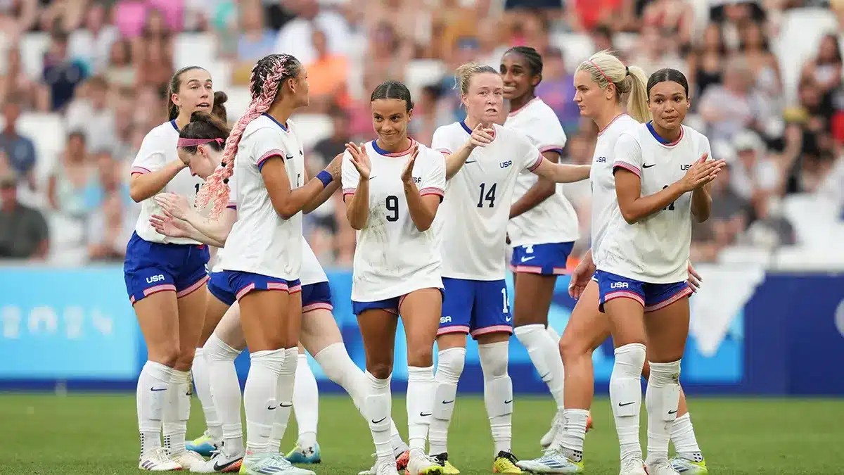 USWNT QUARTERFINAL APPEARANCE IN THE 2024 PARIS OLYMPIC GAMES!