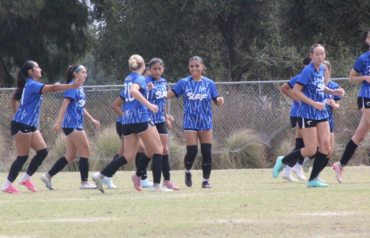 Dallas Surf 2009 Girls Academy players competing at the GA Summer Playoffs and Showcase