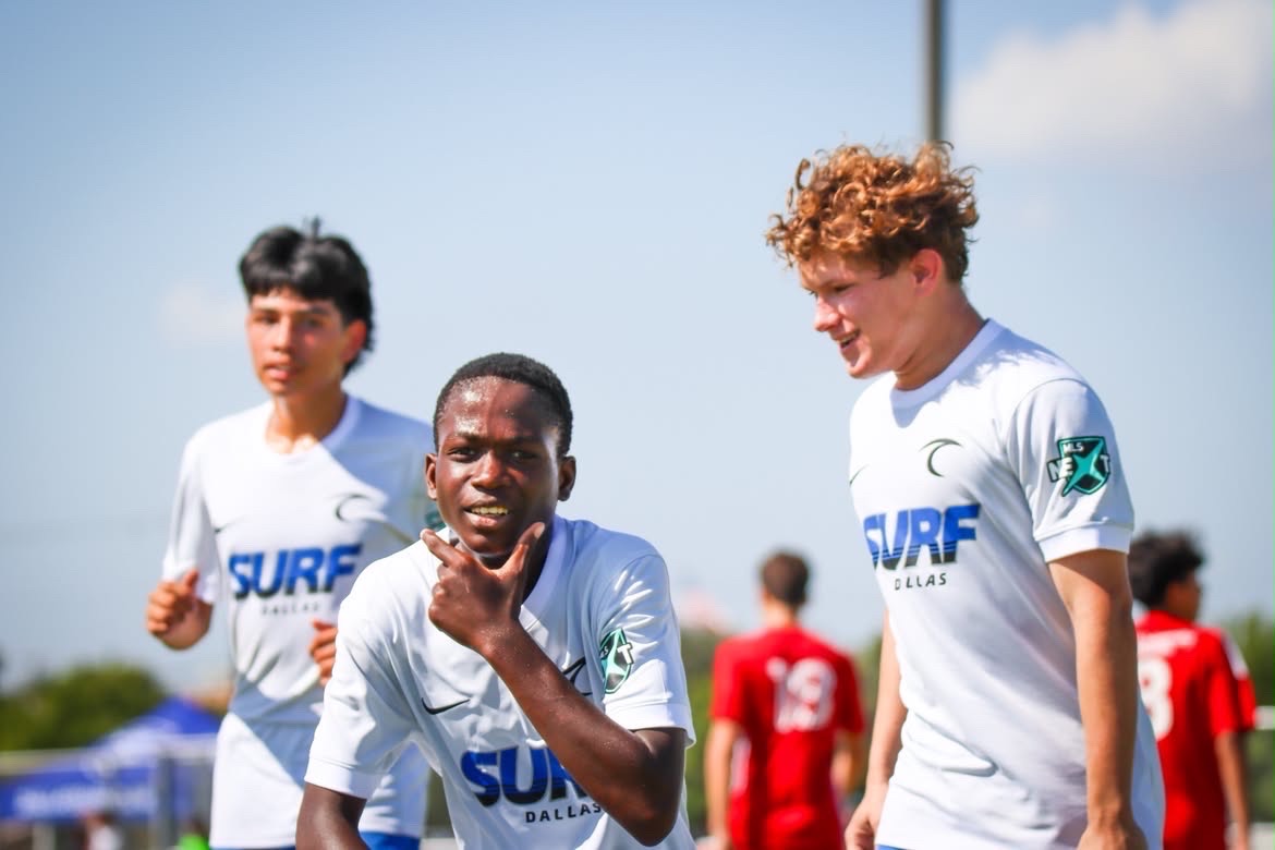 Dallas Surf boys soccer players